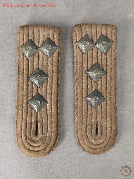 Schulterstücke, Felddienstuniform, NVA, Hauptmann, FDU