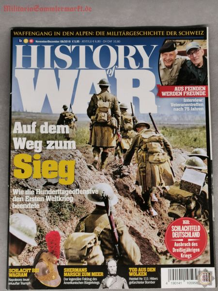 History of War, Nov./Dez. 06/2018; Zeitschrift