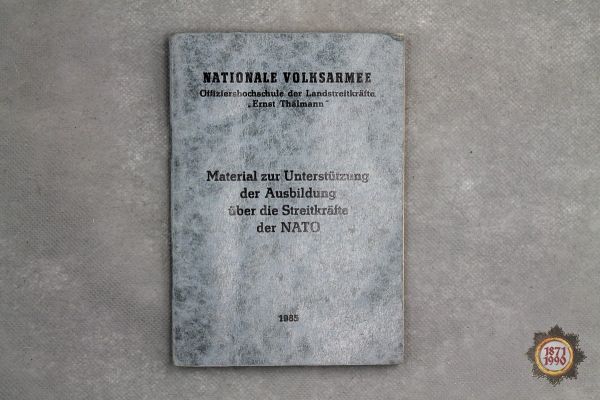 Material zur Unterstützung der Ausbildung über die Streitkräfte der NATO, NVA Ausbildungsheft