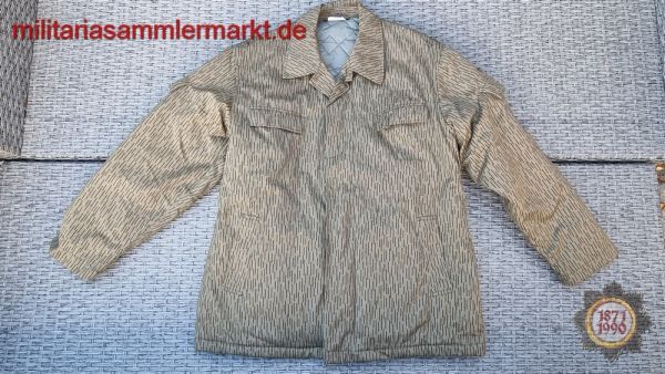 NVA Jacke Felddienstuniform, Winter, späteres Modell, Männer, Ein-Strich-Kein-Strich, FDU
