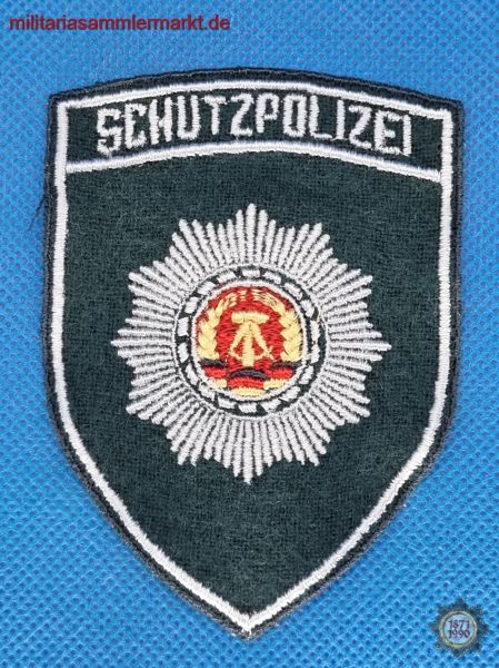 DDR Schutzpolizei, Ärmelabzeichen, Ärmelaufnäher