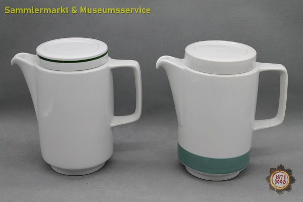 Kaffeekanne, Rationell, Müller & Jahny, GDR, Ilmenau, 1,25 Liter, Mitropa, Kantine, DDR