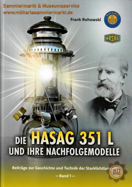 Die HASAG 351L und ihre Nachfolgemodelle, Frank Rohowski, Buch, 2022, Starklichtlampe