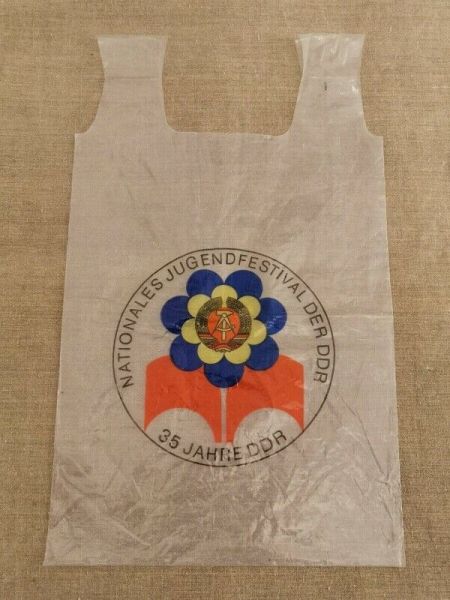 Plastiktüte - Plastiktüte - Nationales Jugendfestival der DDR, 35 Jahre DDR
