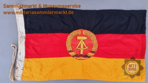 Gösch, Bugflagge, DDR Volksmarine; Hoheitszeichen, Fahne, Flagge, Marine, Schiffe, NVA