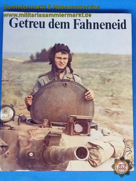 Buch: Getreu dem Fahneneid, DDR Militärverlag 1981