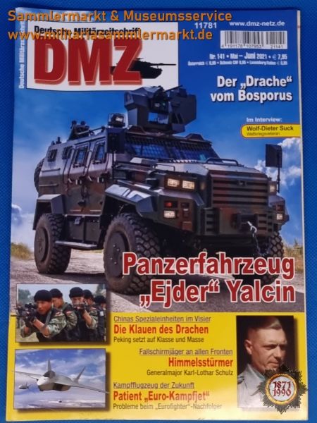 DMZ, Panzerfahrzeug "Ejder" Yalcin, Zeitschrift Nr. 141, 5-6/2021