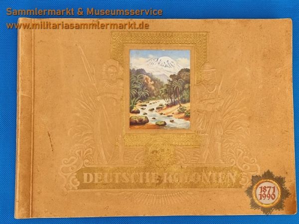 Deutsche Kolonien Cigaretten-Bilderdienst Dresden-A.5, ZBA, Zigarettenbildalbum, 1936