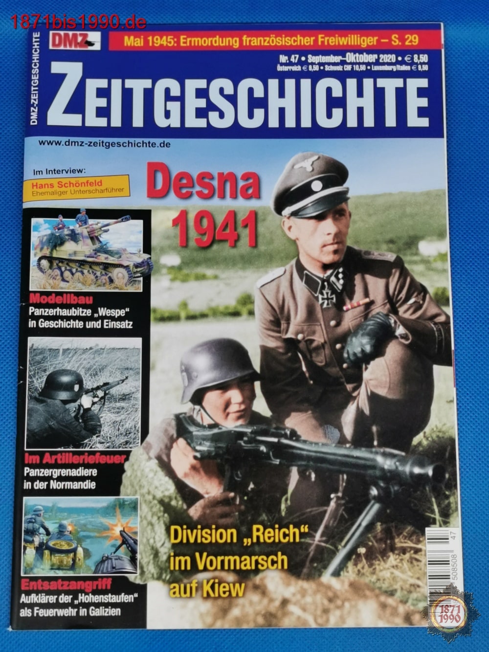 DMZ Zeitgeschichte, Desna 1941, Zeitschrift Nr. 47, SeptemberOktober