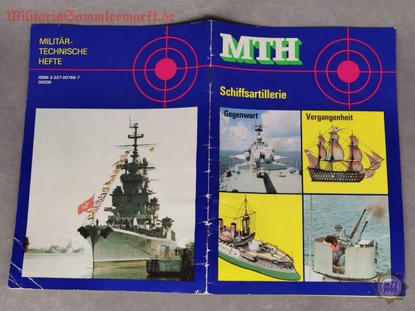 MTH Militärtechnische Hefte, Schiffsartillerie, NVA, 1. Auflage 1989