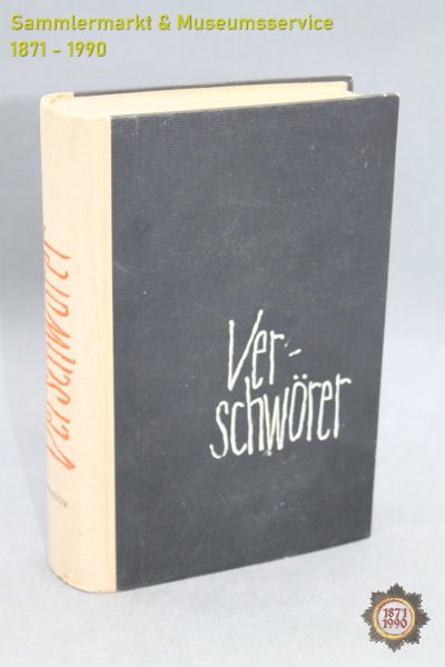 Verschwörer, Nikolai Schpanow, 1953, Kriegsroman aus dem russischen, Buch