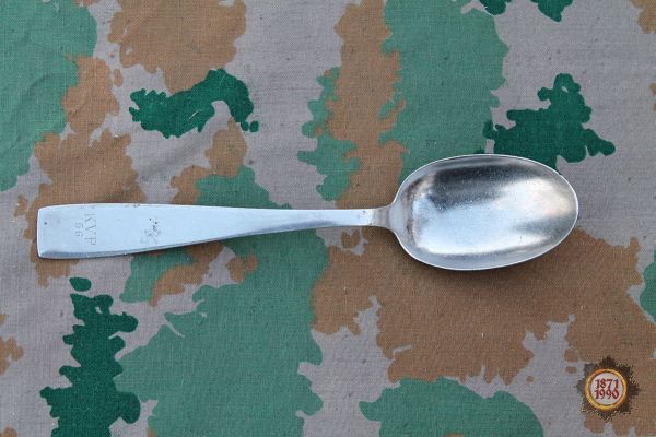 Kantinenbesteck Löffel KVP-56, ABS AETERNA, DDR Kasernierte Volkspolizei, Besteck