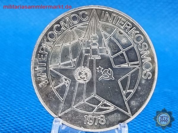 Medaille, Interkosmos1978, Sojus31, Salut6, Waleri Bykowski, Sigmund Jähn