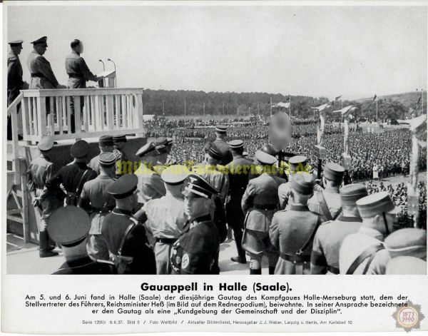 Gauappell in Halle (Saale), Pressefoto, Aktueller Bilderdienst, J.J.Weber