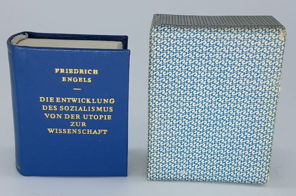 DDR Minibuch - Friedrich Engels - Entwicklung des Sozialismus von der Utopie zur Wissenschaft 1975