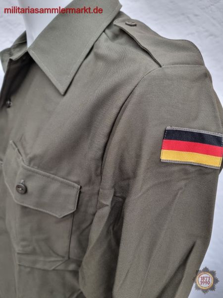 Diensthemd, Bundeswehr, 1989, neu, Langarm, Größe 39/40, BW