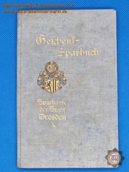 Sparkasse der Stadt Dresden, Geschenk-Sparbuch, 3. Reich