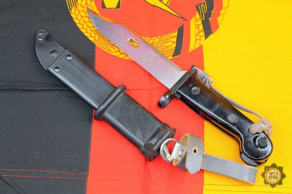 Kalaschnikow AK-74/1 Bajonett, Mehrzweckbajonett mit Koppelschlaufe, NVA