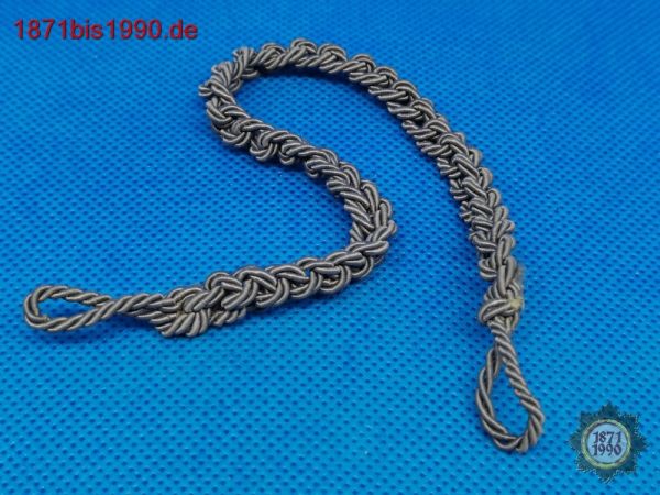 DDR graue Kordel für Trillerpfeife, Strafvollzug, Justiz