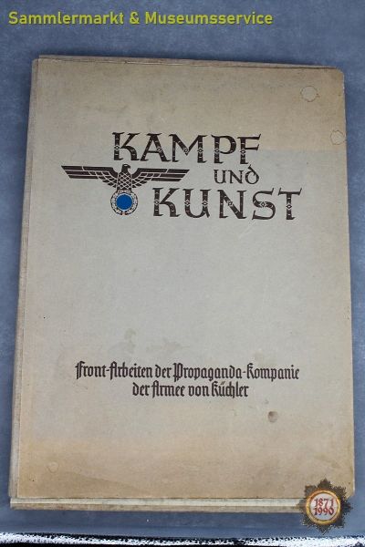 Kampf und Kunst, Frontarbeiten der Propaganda-Kompanie der Armee von Küchler