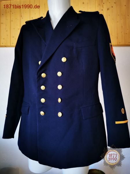Uniformjacke mit Schulterstücke, Fähnrich Voksmarine, DDR, Jacke, Uniform